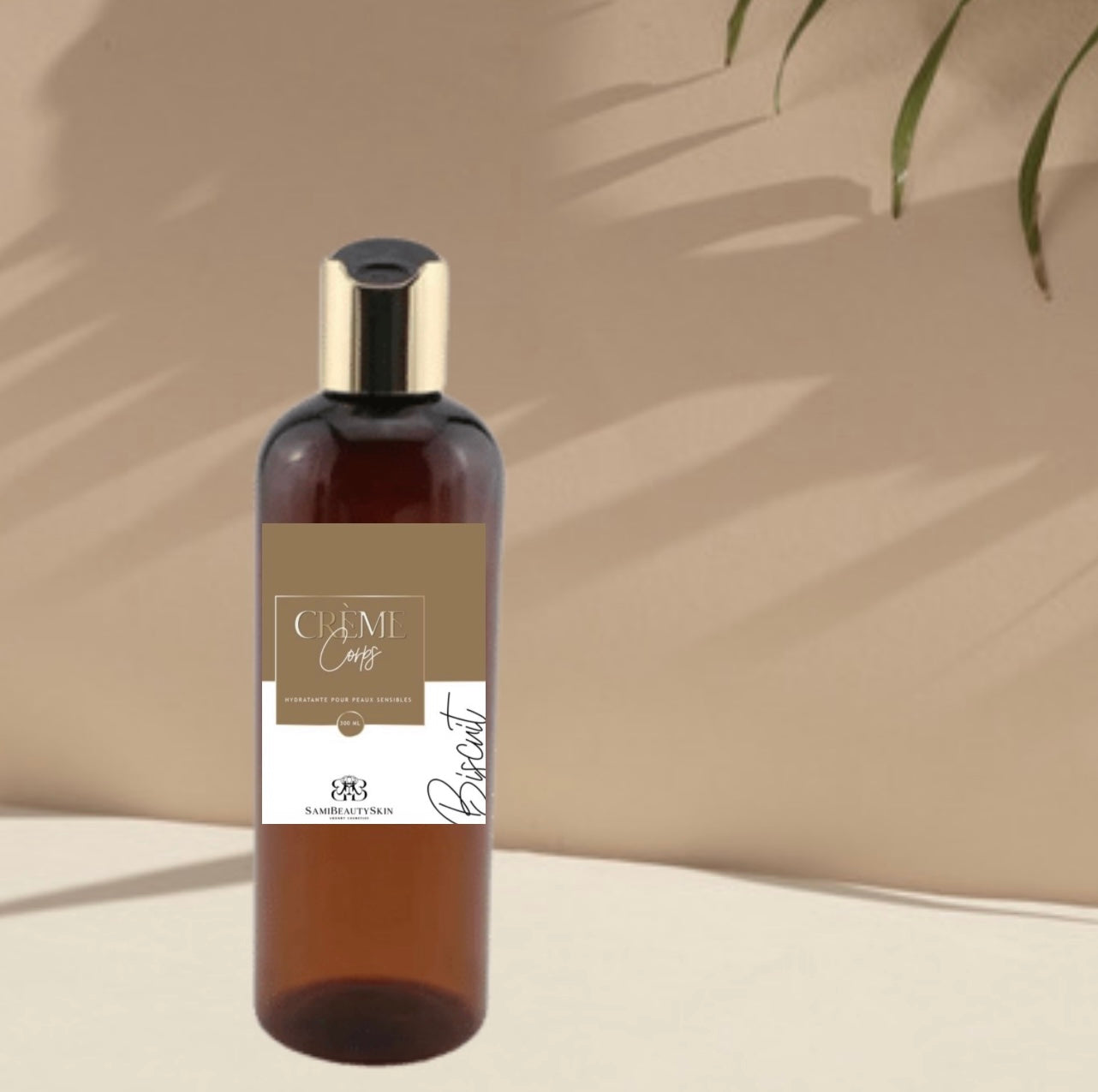 Crème corps biscuit + 200 ml offert ( format 500 ml au lieu de 300 ml )