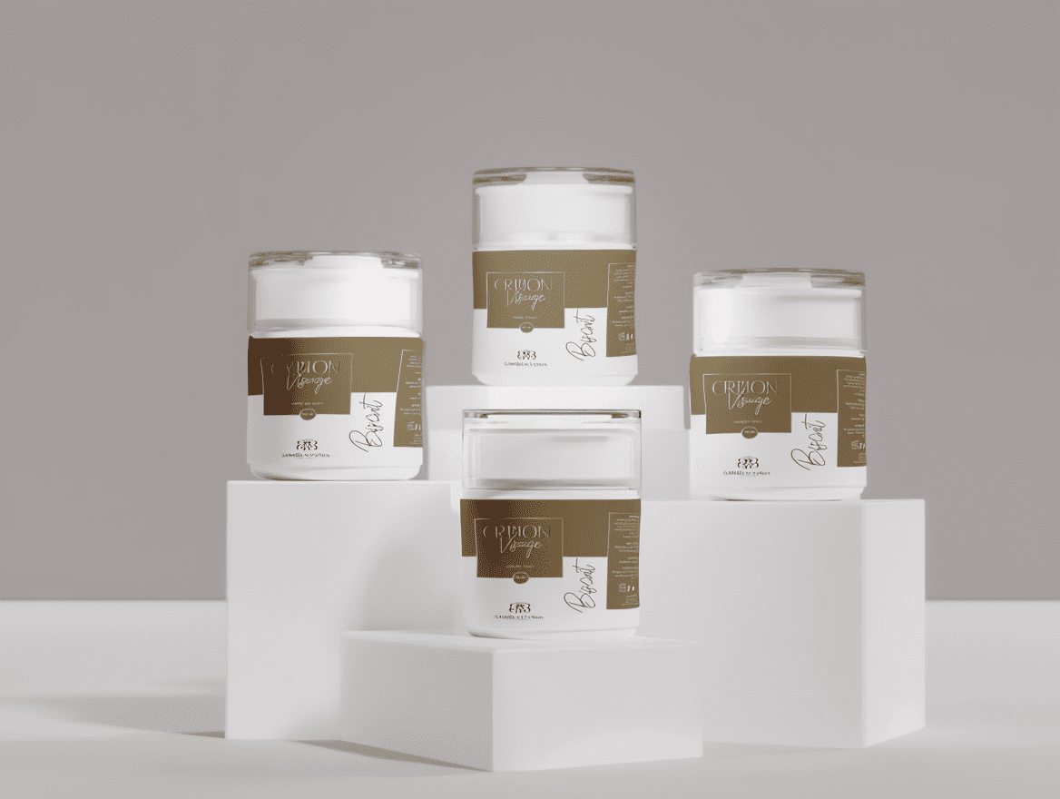 Crème visage biscuit