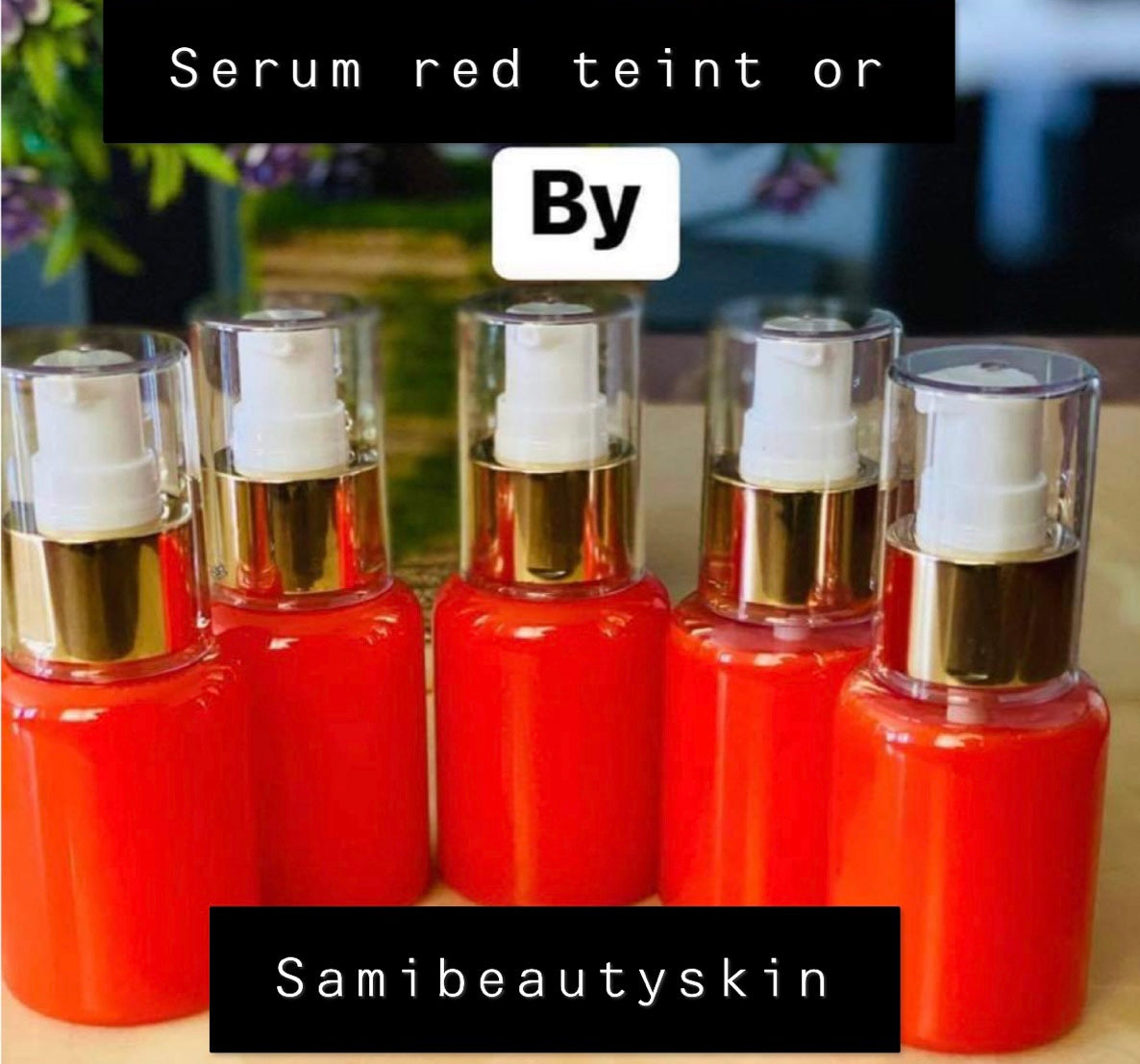 Sérum corps red white +