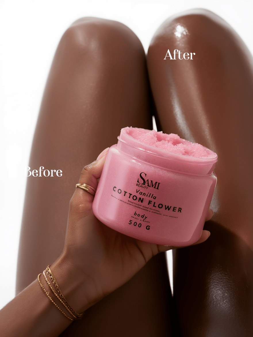 Gommage corps et visage gros format désincruster de point noires 500 ml