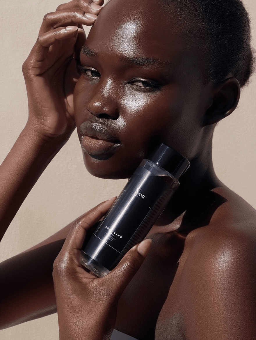 Huile Glow corps & visage