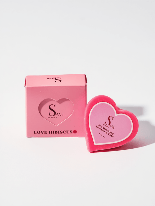 Savon visage peau sensible love hibiscus