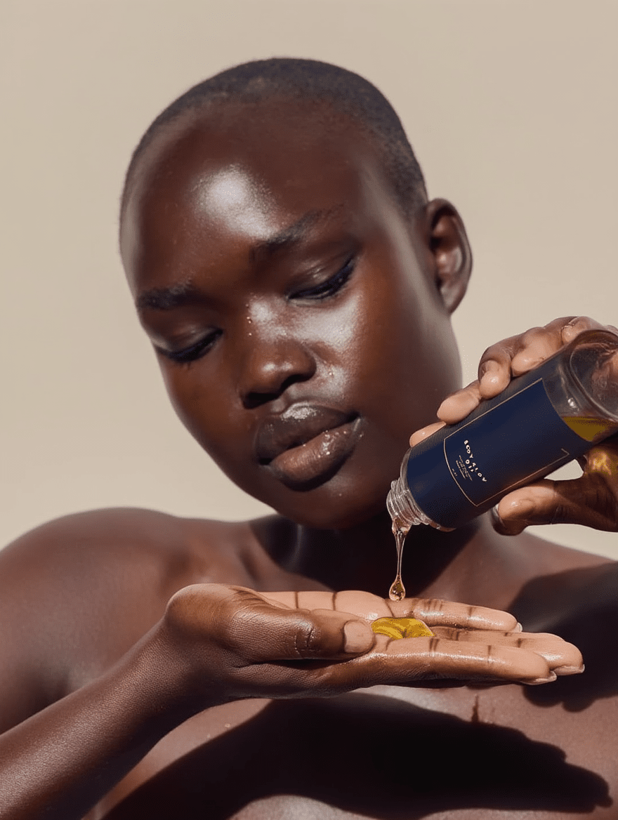 Huile Glow corps & visage