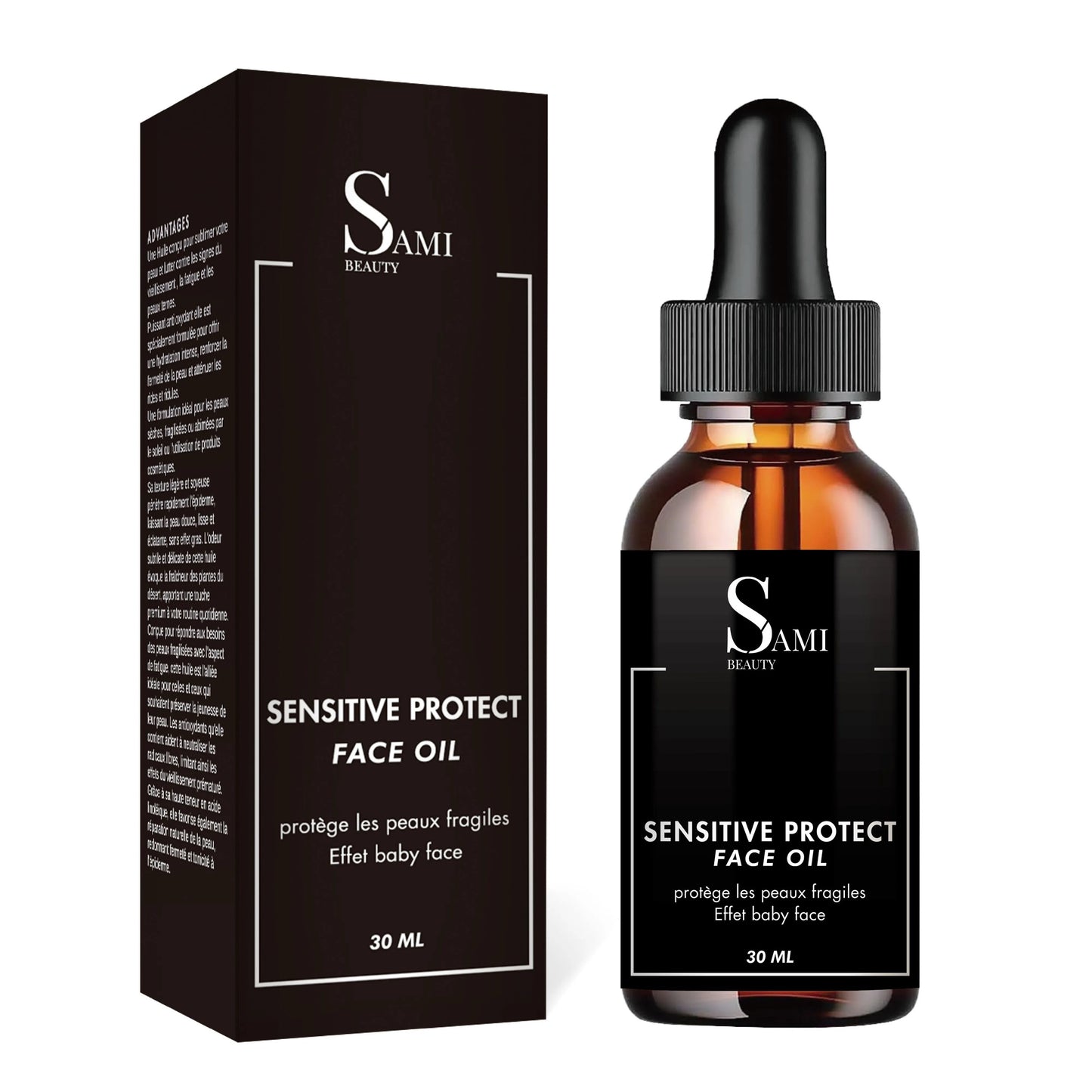 Huile sensitive protect effet liftant