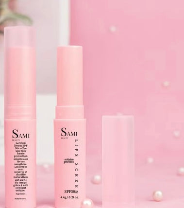 Baume solaire spf 50   ( lèvres rosées)
